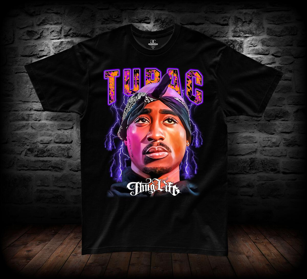 T-SHIRT 2PAC FACE