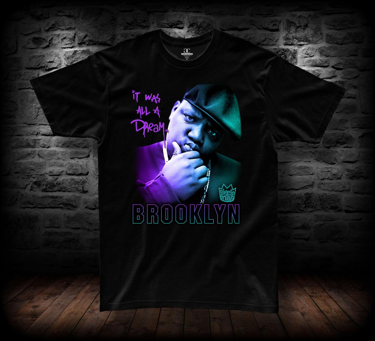 T-SHIRT BIGGIE PURPLE