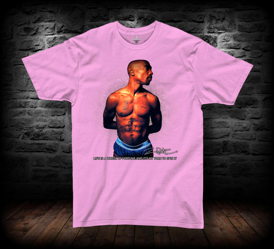 T-SHIRT TUPAC SPIN