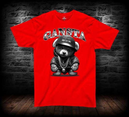 T-SHIRT GANSTA BEAR GRAY