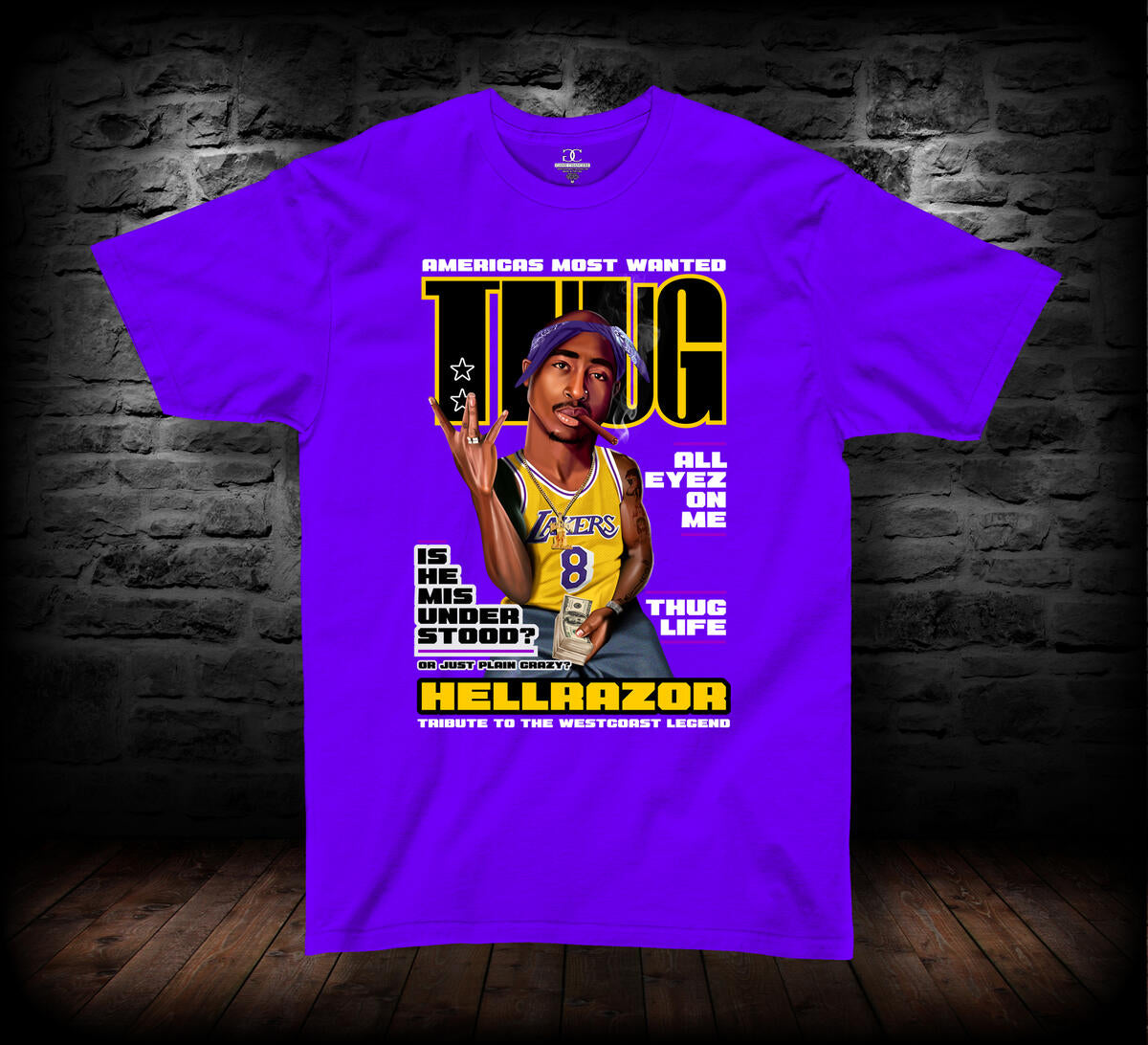 T-SHIRT 2PAC 33