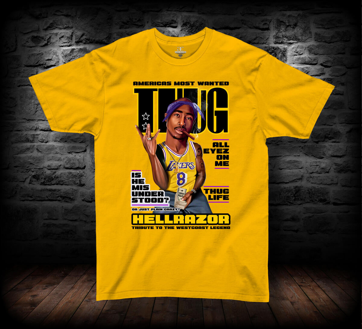 T-SHIRT 2PAC 33