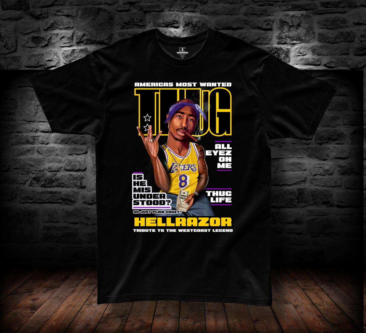 T-SHIRT 2PAC 33