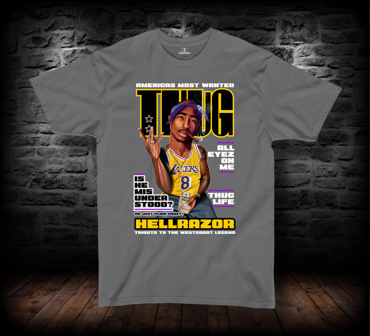 T-SHIRT 2PAC 33