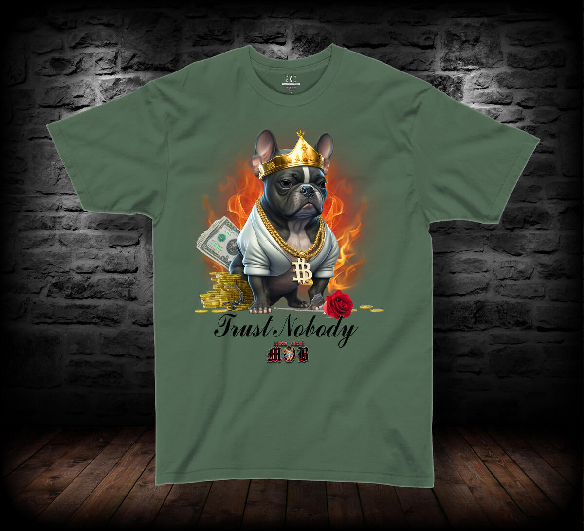 T-SHIRT TRUST NO BODY DOG