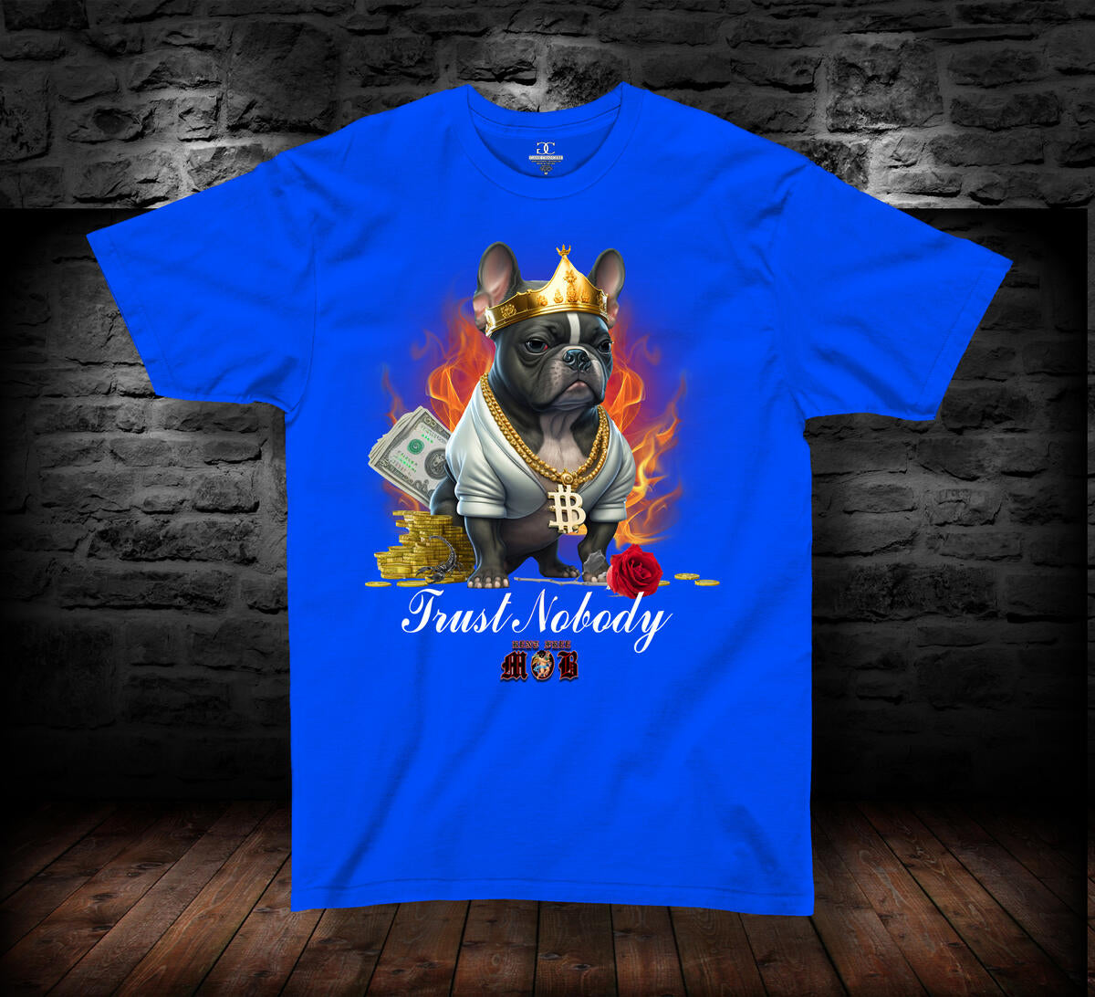 T-SHIRT TRUST NO BODY DOG