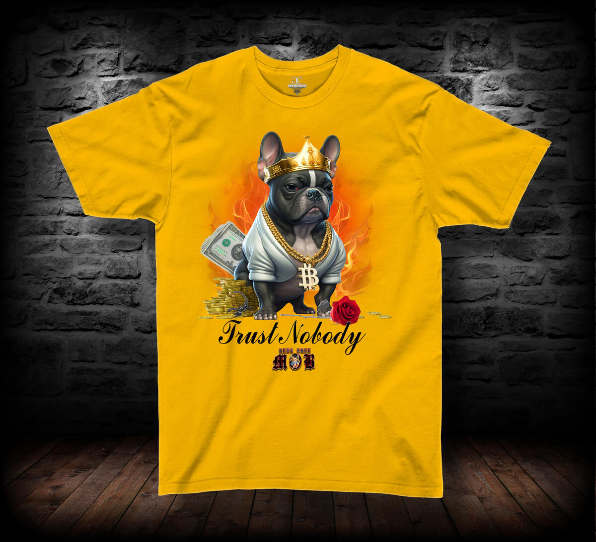 T-SHIRT TRUST NO BODY DOG