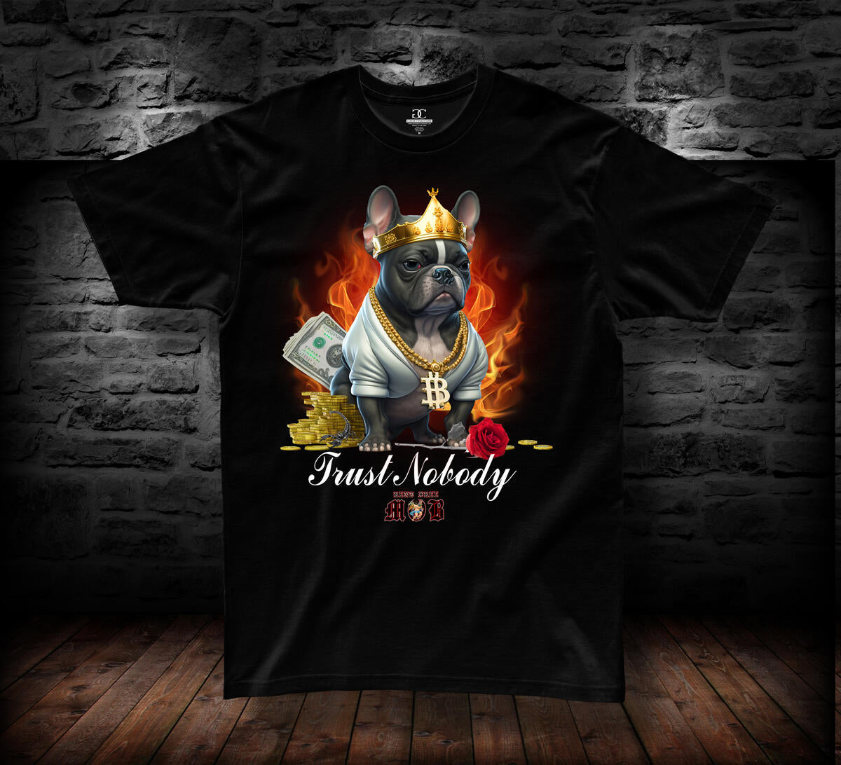 T-SHIRT TRUST NO BODY DOG