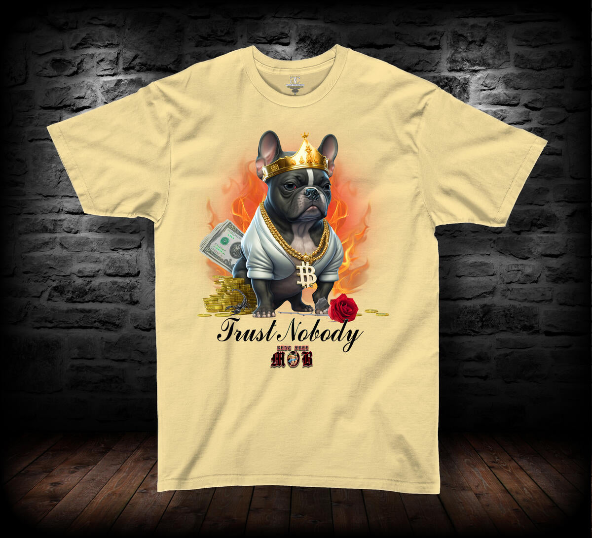 T-SHIRT TRUST NO BODY DOG