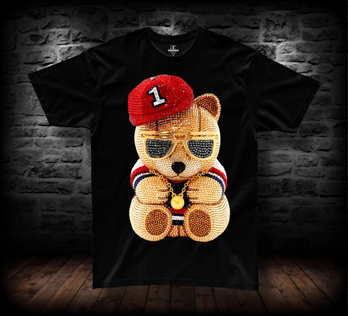 T-SHIRT DIAMOND BEAR