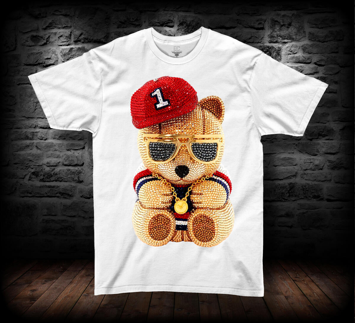 T-SHIRT DIAMOND BEAR