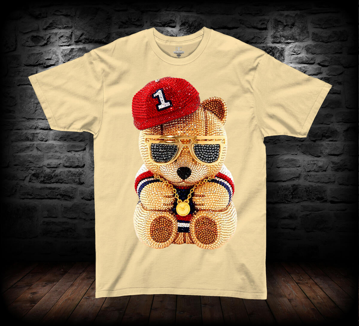 T-SHIRT DIAMOND BEAR