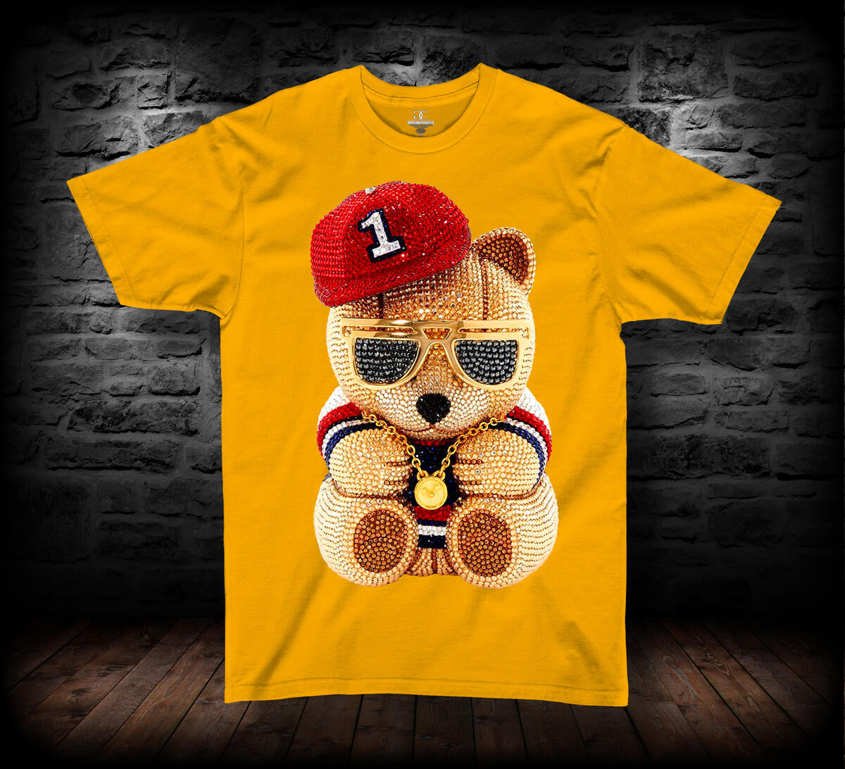 T-SHIRT DIAMOND BEAR