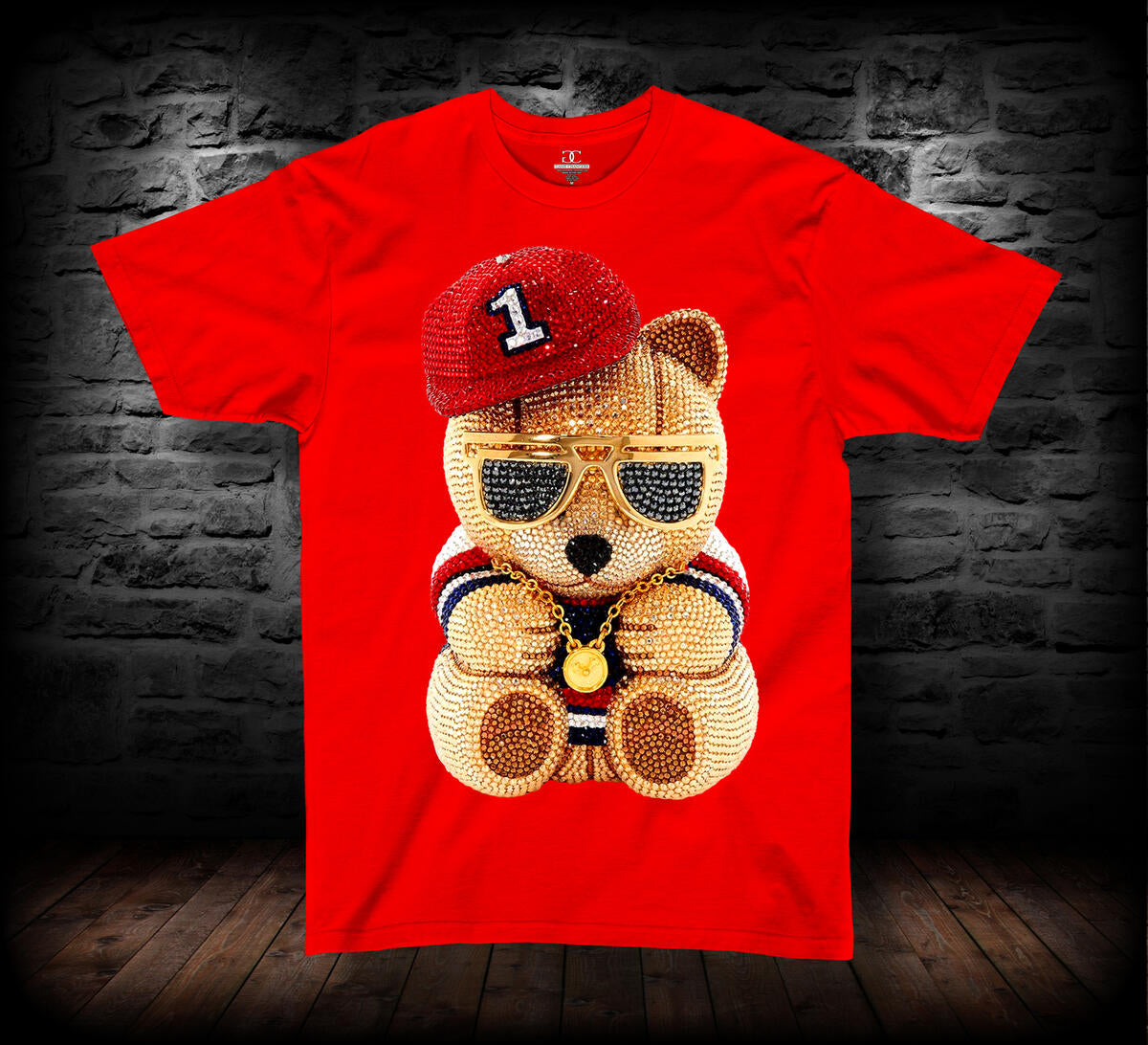 T-SHIRT DIAMOND BEAR