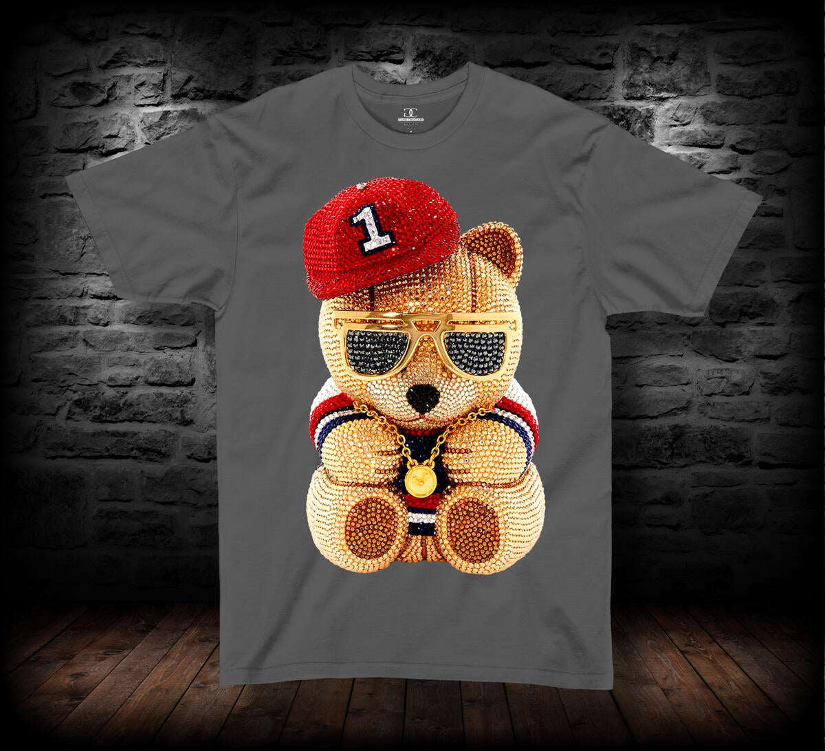 T-SHIRT DIAMOND BEAR