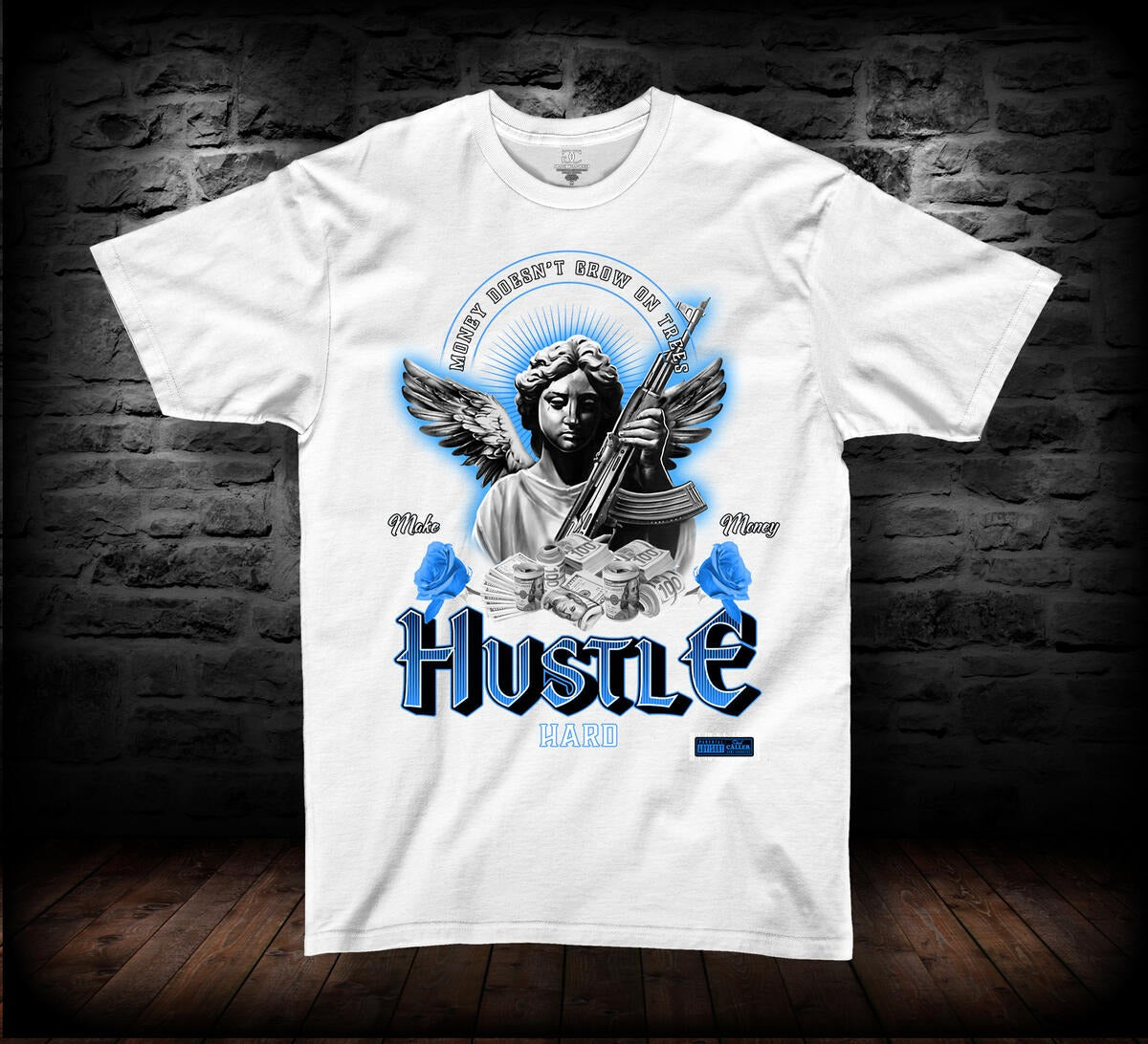 T-SHIRT GRAY ANGEL