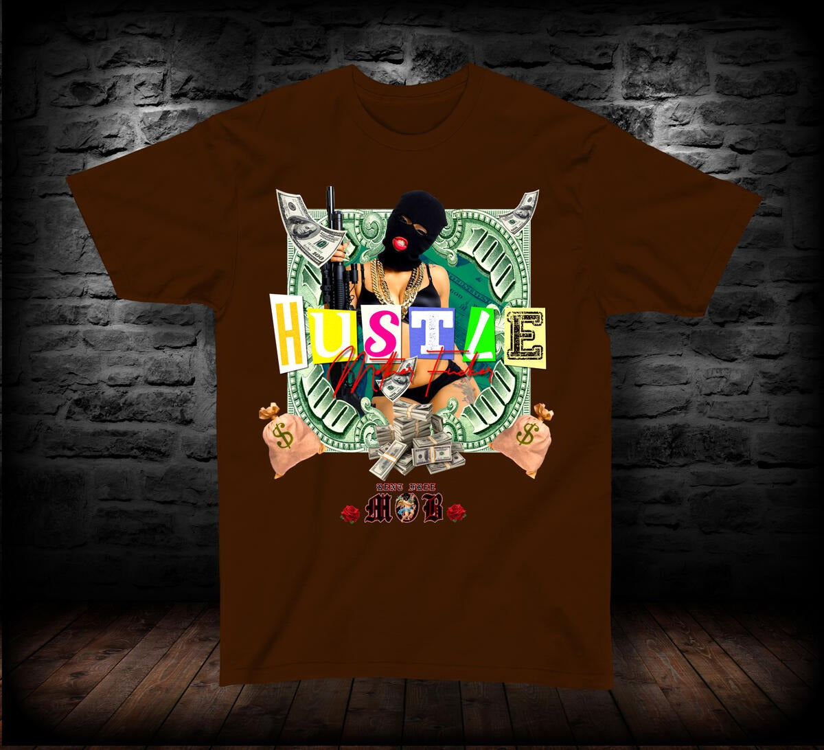 T-SHIRT HUSTLE MF