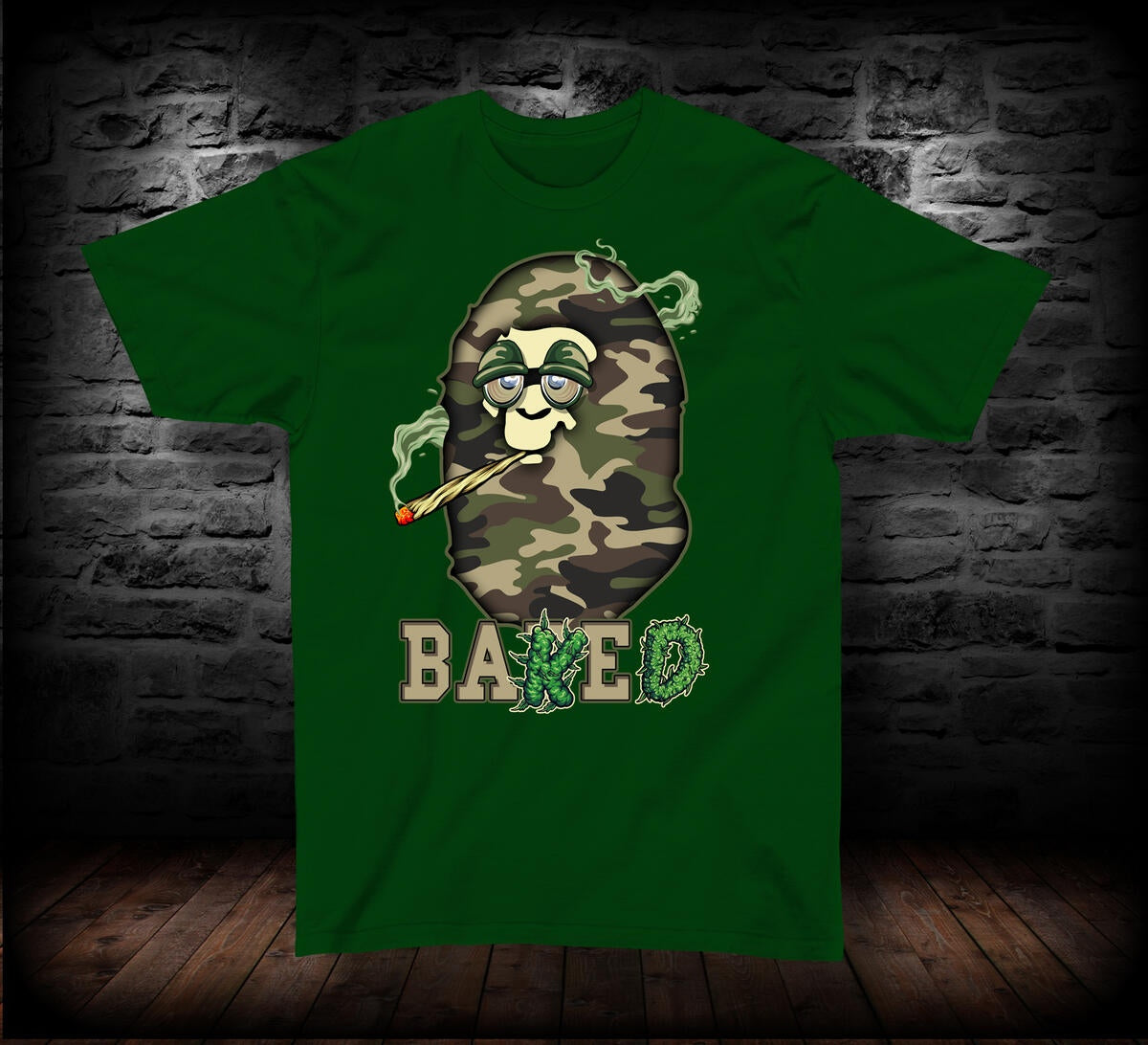 T-SHIRT BAKED CAMO