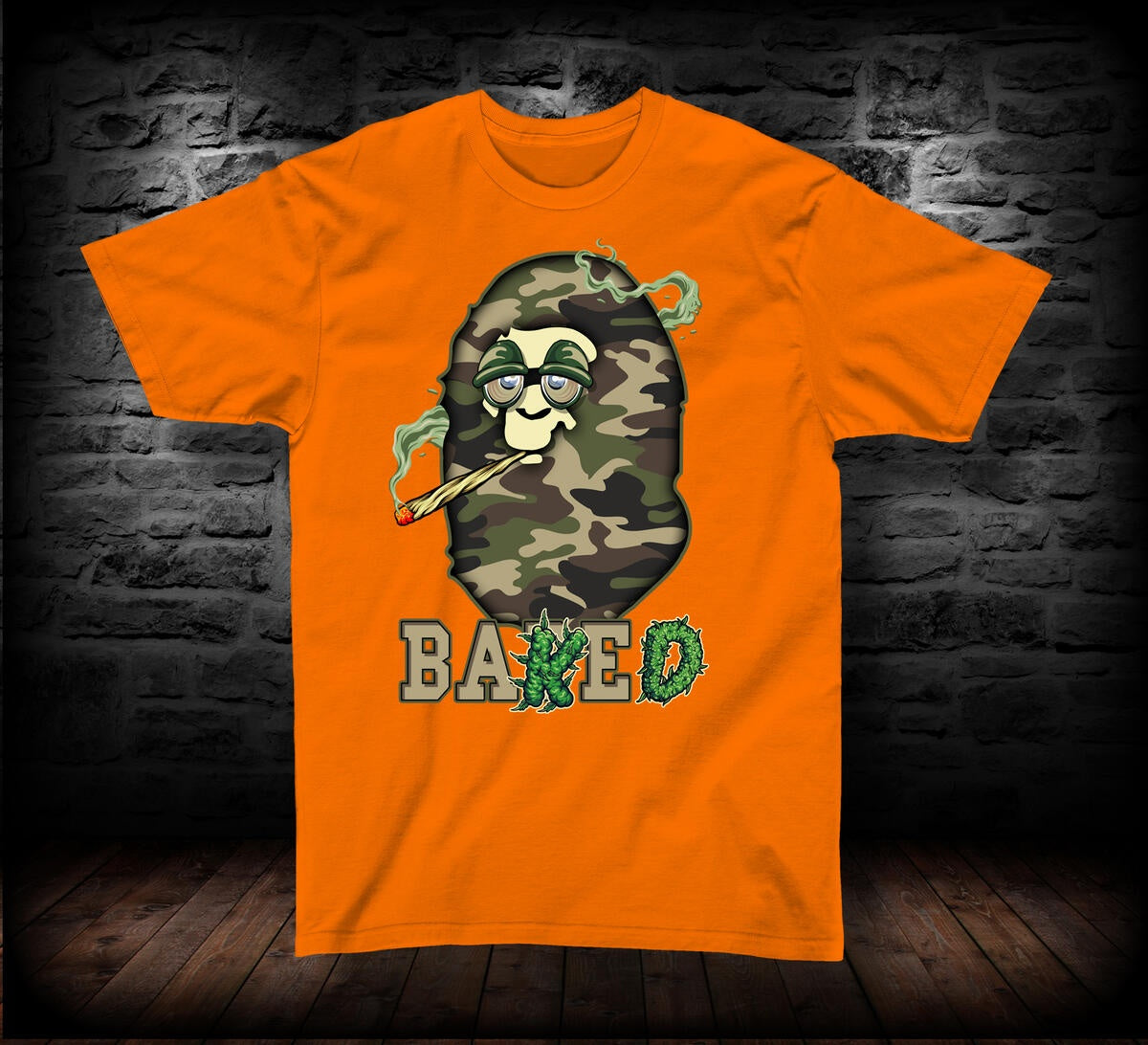 T-SHIRT BAKED CAMO