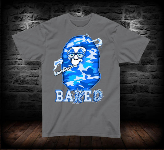 T-SHIRT BAKED BLUE