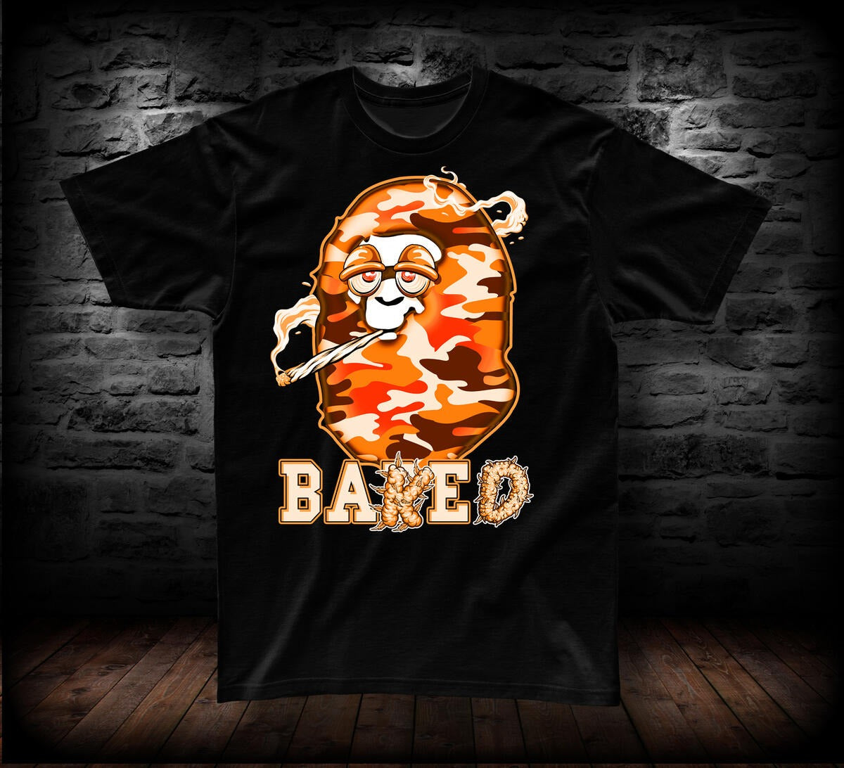 T-SHIRT BAKED ORANGE