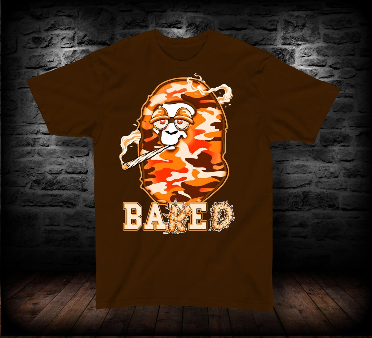 T-SHIRT BAKED ORANGE