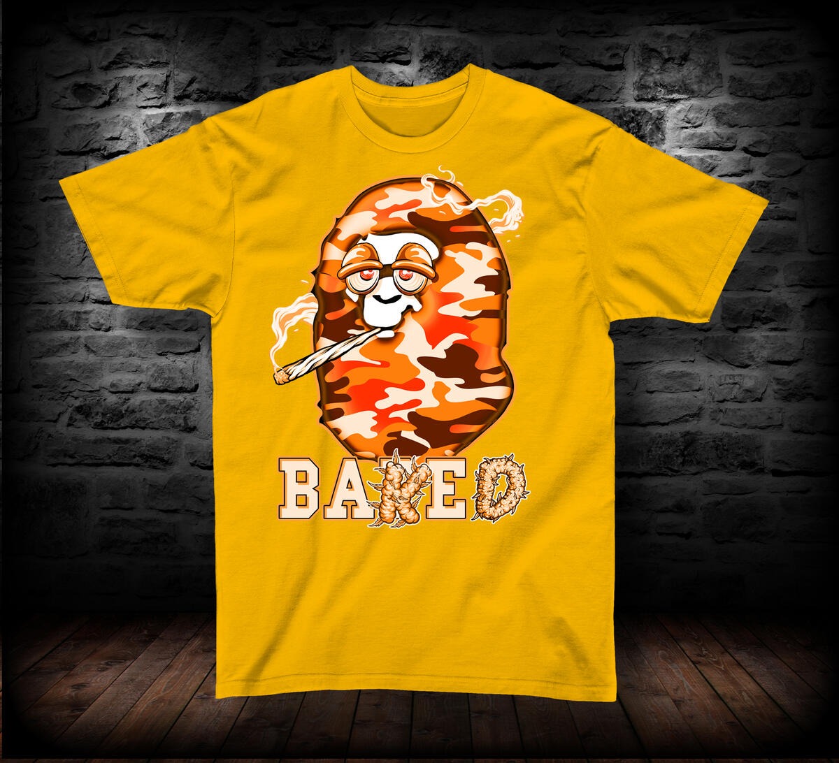 T-SHIRT BAKED ORANGE