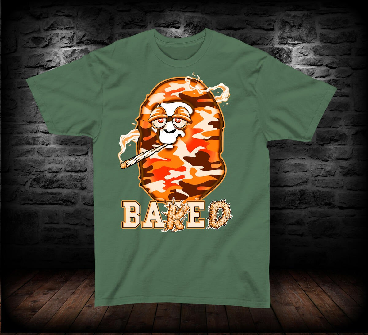 T-SHIRT BAKED ORANGE