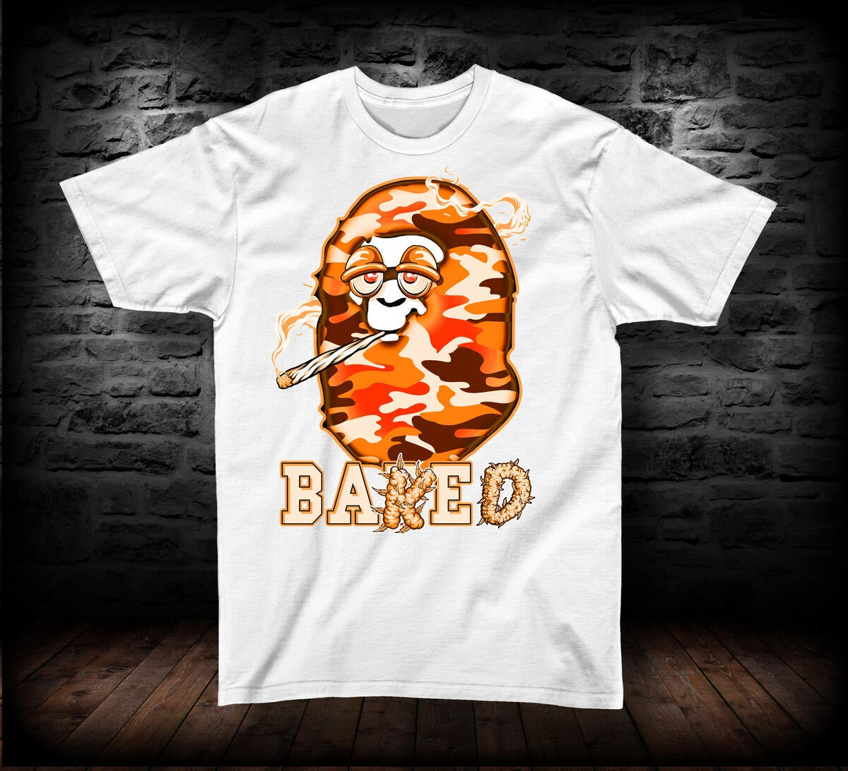 T-SHIRT BAKED ORANGE