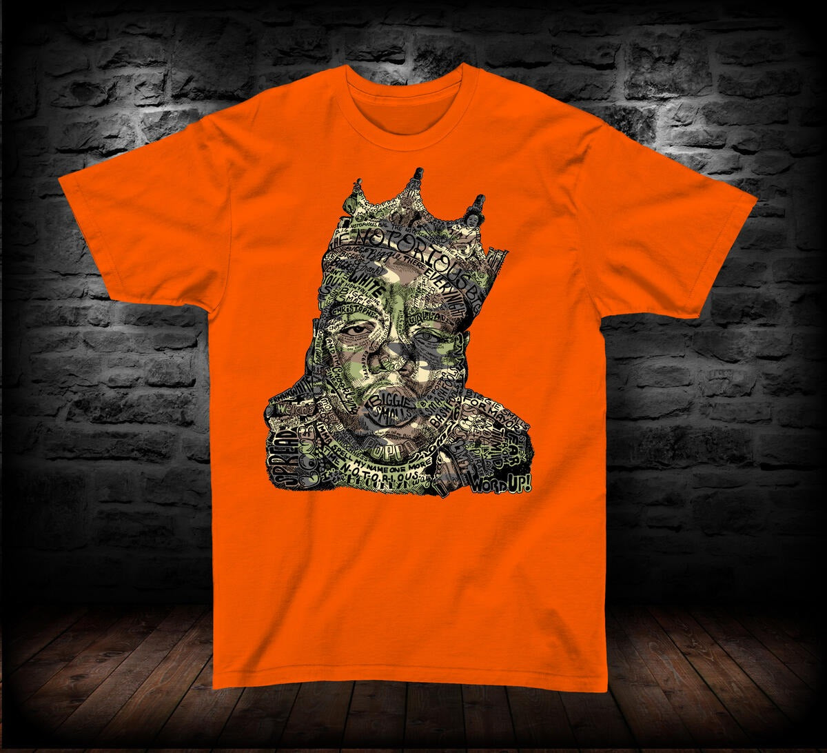 T-SHIRT BIGGIE CAMO