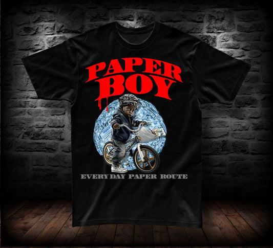 T-SHIRT PAPER BOY