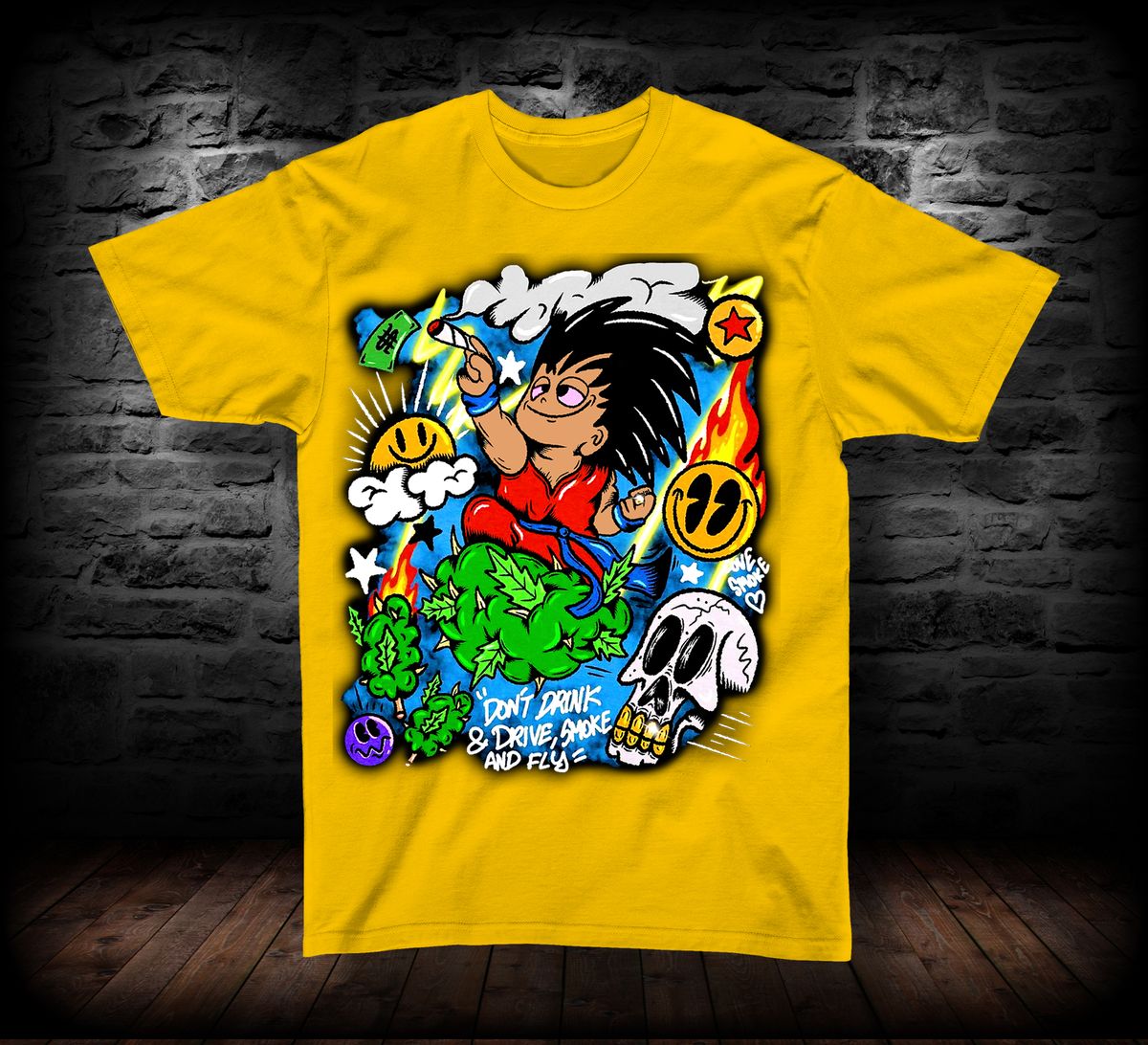 T-SHIRT ANIME SMOKER