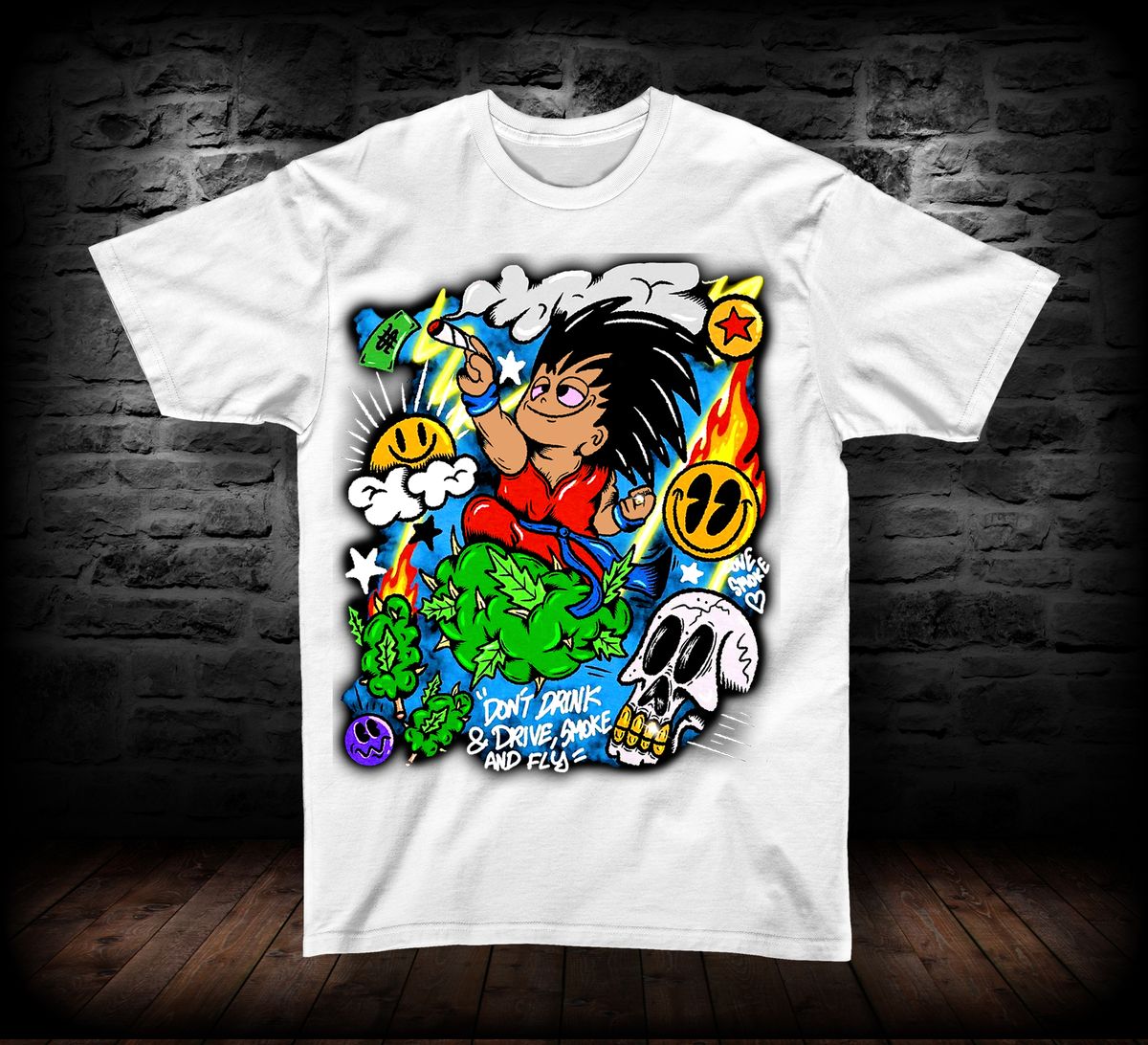 T-SHIRT ANIME SMOKER