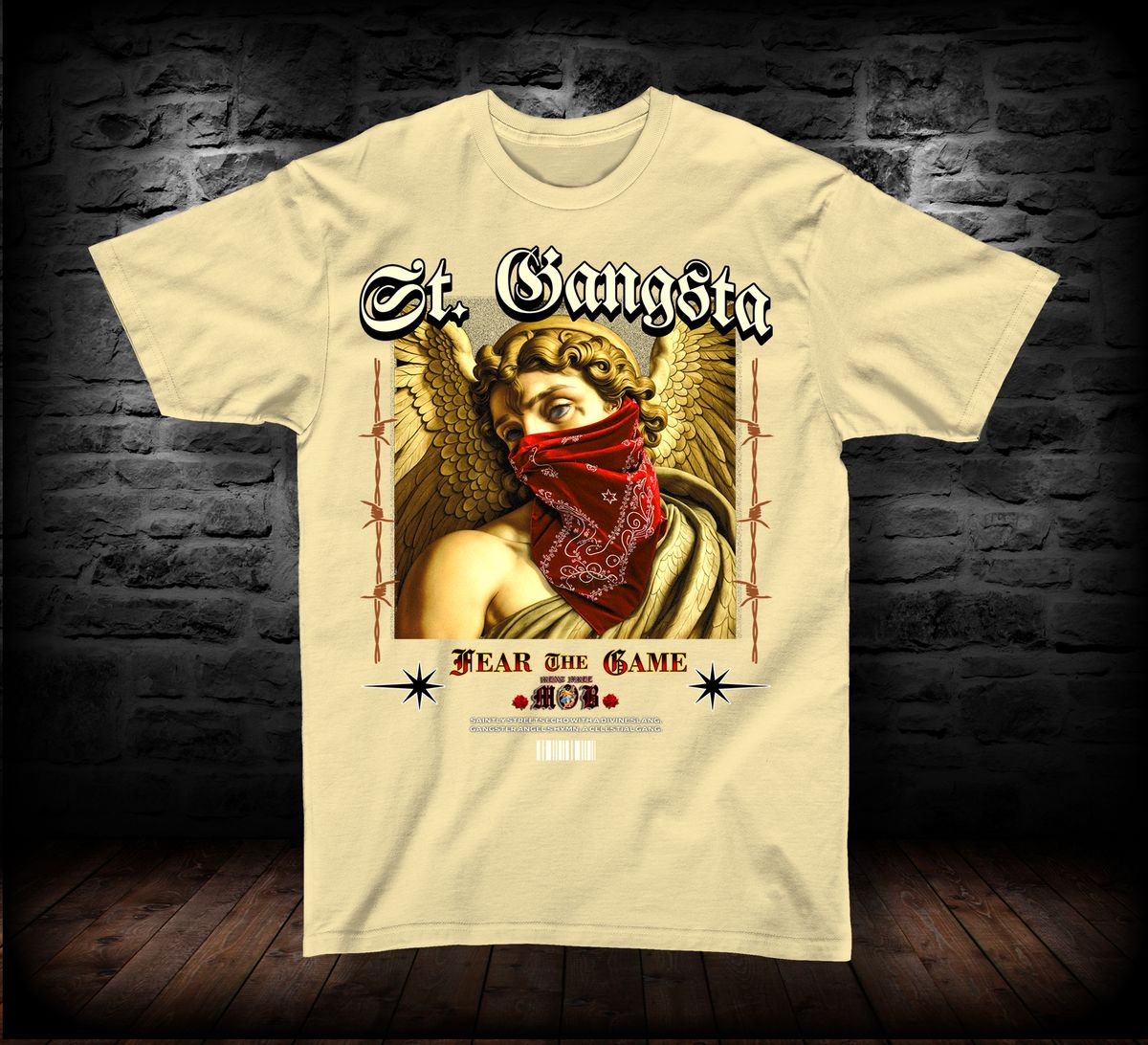 T-SHIRT ST GANSTA