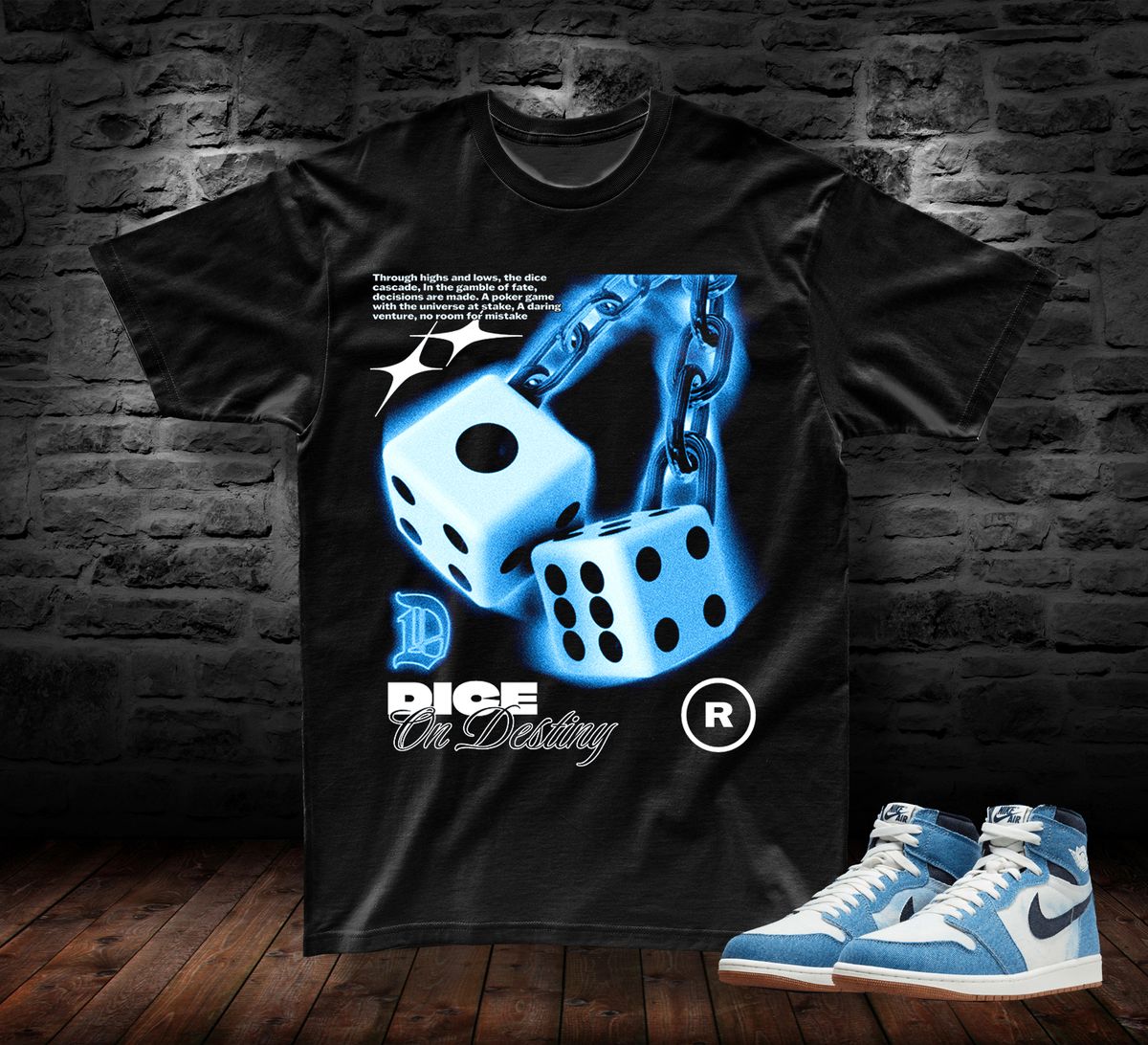 T-SHIRT DICE