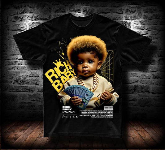 T-SHIRT RICH BABY