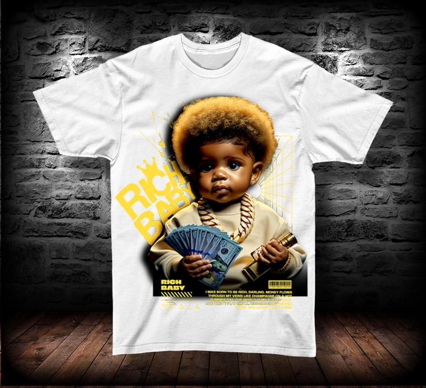 T-SHIRT RICH BABY