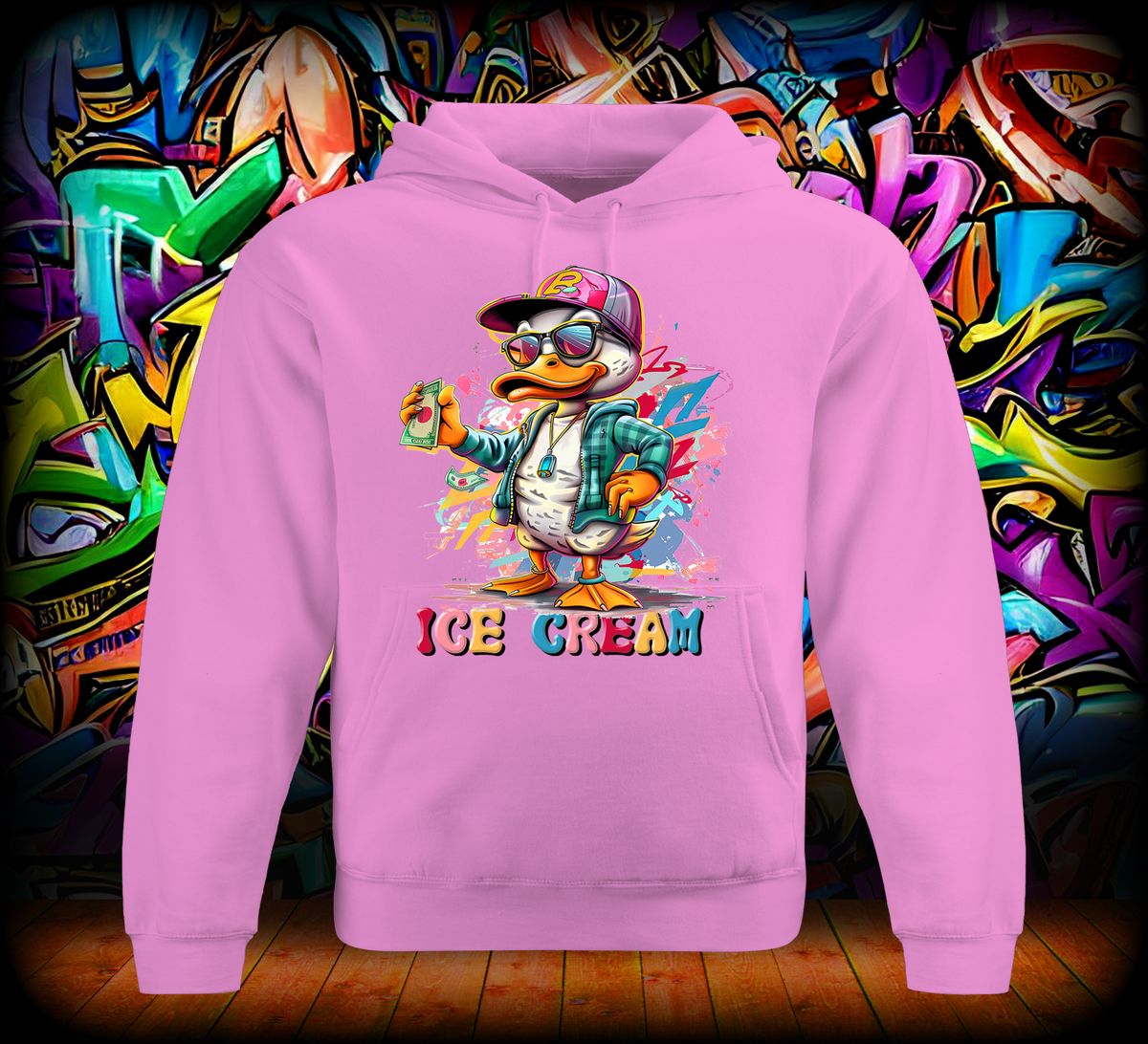 HOODIE CREAM DUCK