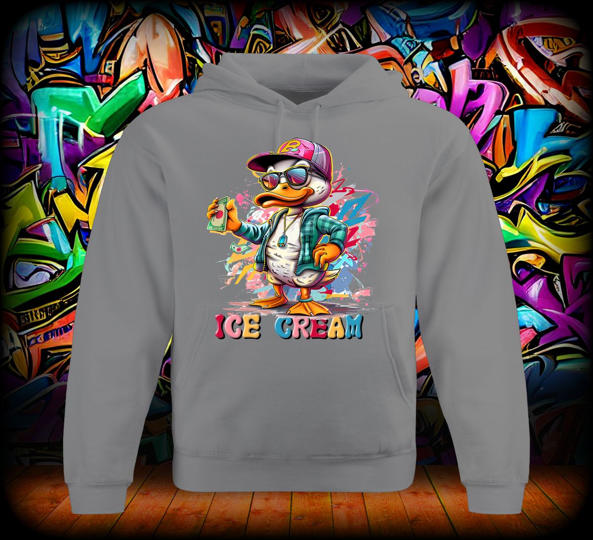 HOODIE CREAM DUCK