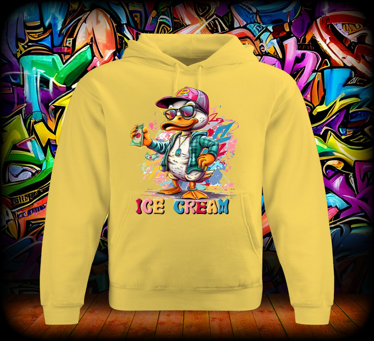 HOODIE CREAM DUCK