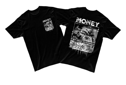 T-SHIRT MONEY HAPPINESS GC557