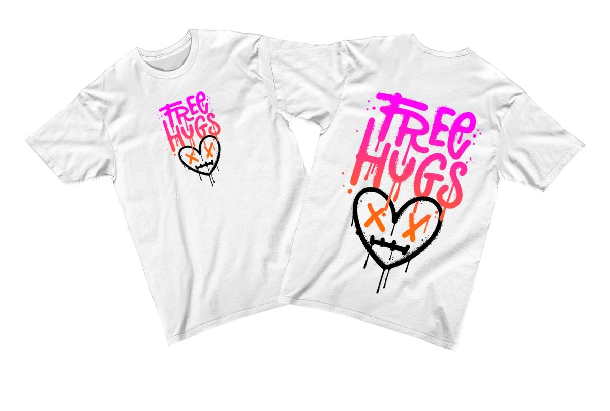 T-SHIRT FREE HUGS GC560