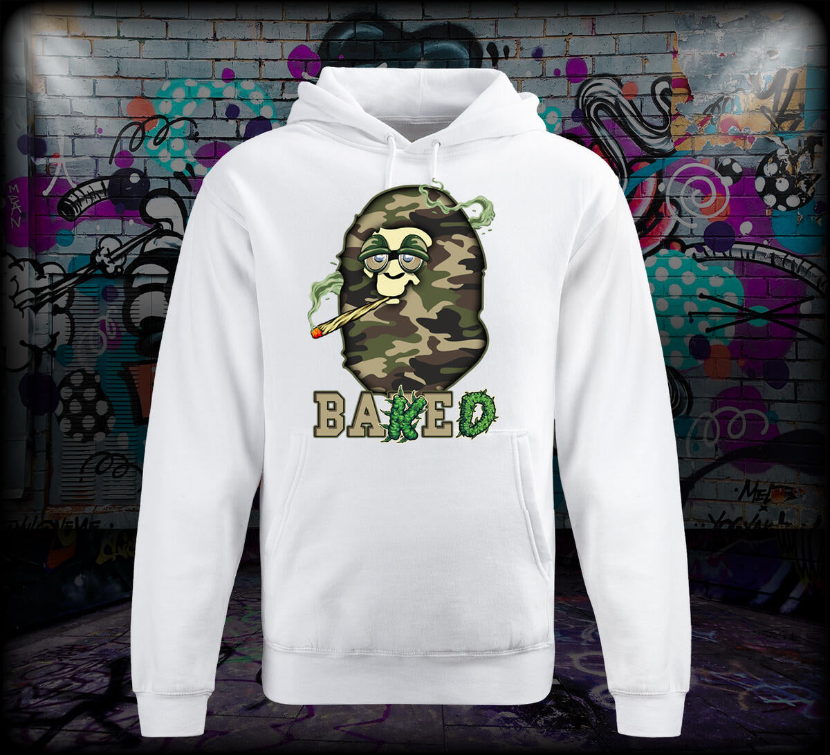 HOODIE BAKED CAMO GCH512