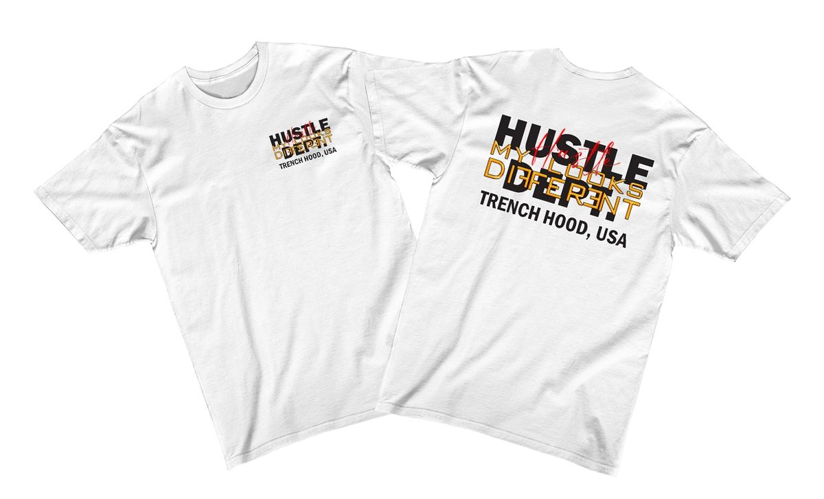 T-SHIRT HUSTLE DIFFERENT GC546